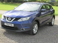 2016 Nissan Qashqai 1.5dCi Acenta (Smart Vision Pack)(Tech Pack)