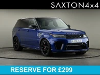 2022 Land Rover Range Rover Sport 5.0 V8 P575 SVR