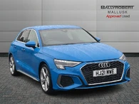2021 Audi A3 1.5 35 TFSI S Line Sportback 5d Tronic