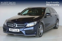 2017 Mercedes-Benz C-Class 2.1d C220d AMG Line (s/s) Estate 5d 9G-Tronic Plus