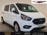 2022 Ford Transit Custom 2.0TDCi 320 L2H1 Limited (130PS)(EU6dT) Double Cab-in-Van