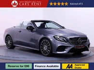 2020 Mercedes-Benz E-Class 2.0d E220d AMG Line Cabriolet 2d Plus