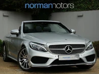 2018 Mercedes-Benz C-Class 2.1d C220d AMG Line (s/s) Cabriolet 2d 9G-Tronic Plus