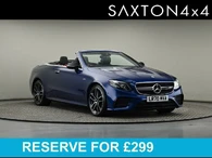 2020 Mercedes-Benz E-Class 3.0 E53 AMG (435ps) (Premium)(s/s) Convertible 2d Speedshift TCT