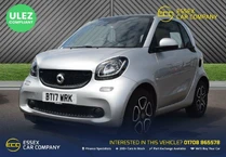 2017 Smart fortwo 1.0 Prime (71bhp) (Premium)(s/s) Coupe Twinamic