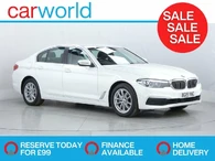 2019 BMW 5 Series 2.0TD 520d SE (190bhp) (s/s) Saloon 4d