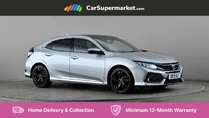 2019 Honda Civic 1.0 VTEC TURBO EX (s/s) Hatchback 5d CVT