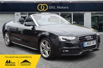 2015 Audi A5 1.8 TFSI S Line Cabriolet 2d
