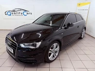 2015 Audi A3 1.4 TFSI S Line (150ps) (CoD) Hatchback 3d 1395cc Tronic