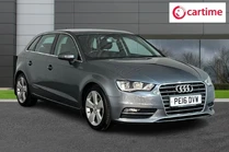 2016 Audi A3 1.4 TFSI (150ps) Nav (CoD) Sportback 5d 1395cc S Tronic