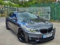 2017 BMW 2 Series 1.5 218i M Sport (136bhp) Coupe 2d