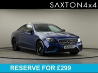 2020 Mercedes-Benz E-Class 3.0 d E400d AMG Line (Premium Plus) Coupe 2d