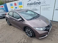 2015 Honda Civic 1.8 SE Plus Hatchback Auto