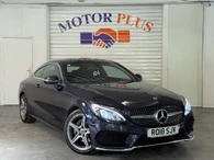 2018 Mercedes-Benz C-Class 2.1d C220d AMG Line (s/s) Coupe 2d 9G-Tronic Plus