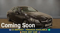 2016 Mercedes-Benz C-Class 2.1d C220d AMG Line (170bhp) (s/s) Coupe 2d 9G-Tronic Plus