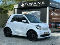 2017 Smart fortwo 0.9 Edition White Twinamic