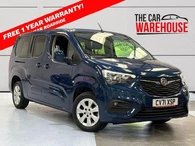 2021 Vauxhall Combo Life 1.5 SE XL (100ps) (7st)