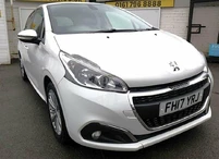 2017 Peugeot 208 1.2 PureTech Allure (82bhp) 5d