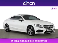2016 Mercedes-Benz C-Class 2.1d C220d AMG Line (170bhp) (s/s) Coupe 2d 9G-Tronic Plus
