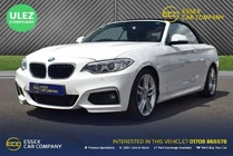 2016 BMW 2 Series 2.0TD 218d M Sport Convertible 2d Auto