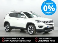 2019 Jeep Compass 1.4 MultiAir II Limited (168bhp) 4X4 Auto