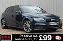 2017 Audi A3 2.0 TFSI Black Edition (190ps) Sportback 5d