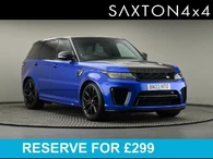 2022 Land Rover Range Rover Sport 5.0 V8 P575 SVR Carbon Edition