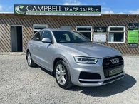 2017 Audi Q3 2.0 TDI quattro S Line Edition (150ps) Tronic