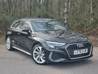 2020 Audi A3 1.5 35 TFSI S Line Sportback 5d 1498cc