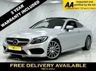 2017 Mercedes-Benz C-Class 2.1d C220d AMG Line (Premium)(s/s) Coupe 2d 9G-Tronic Plus