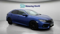 2018 Honda Civic 1.0 VTEC TURBO SR (129ps) Hatchback 5d
