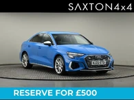 2022 Audi S3 2.0 TFSI Saloon 4d