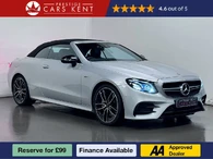 2020 Mercedes-Benz E-Class 3.0 E53 AMG (435ps) (Premium)(s/s) Convertible 2d Speedshift TCT