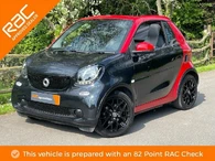 2017 Smart fortwo 0.9 Prime Sport (90bhp) (Premium)(s/s) Cabriolet Twinamic