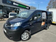 2019 Nissan NV200 1.5TD Acenta (89bhp) Crewcab Van