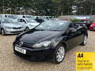 2012 Volkswagen Golf 1.6TD SE (104ps) BlueMotion Tech Cabriolet 2d