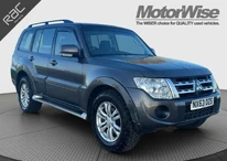 2013 Mitsubishi Shogun 3.2TD SG2 4X4 Station Wagon 5d Auto