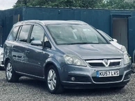 2007 Vauxhall Zafira 1.8 Design Easytronic