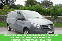 2022 Mercedes-Benz Vito 1.8 CDI 110 Progressive L1 Panel