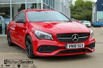 2018 Mercedes-Benz CLA 1.6 CLA 180 AMG Line Coupe 4d
