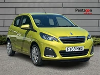 2018 Peugeot 108 1.0 Active (68bhp) Hatchback 5d
