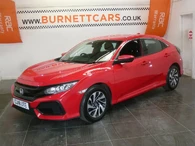 2018 Honda Civic 1.0 VTEC TURBO SE (129ps) Hatchback 5d