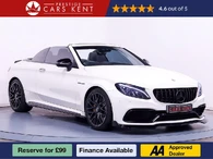 2016 Mercedes-Benz C-Class 4.0 C63 AMG S (510ps) (Premium)(s/s) Cabriolet 2d 7G-Tronic Plus