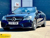 2015 Mercedes-Benz E-Class 2.1TD E220 AMG Line (175bhp) Cabriolet 2d