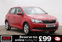 2018 Skoda Fabia 1.0 MPI SE (s/s) Hatchback