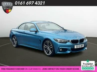 2018 BMW 4 Series 3.0TD 430d M Sport (258bhp) Convertible 2d