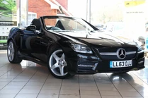 2013 Mercedes-Benz SLK 2.1TD SLK250 AMG Sport (204bhp) Blue F (s/s)