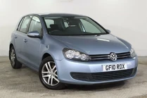 2010 Volkswagen Golf 1.4 SE (125ps) Hatchback 5d DSG
