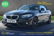 2018 BMW 2 Series 1.5 218i Sport (136bhp) Convertible 2d Auto